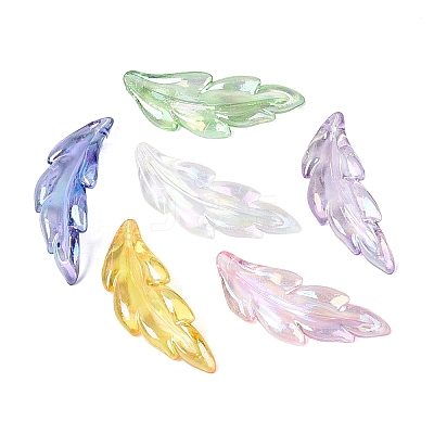 Transparent Plastic Pendants KY-Q005-01-1