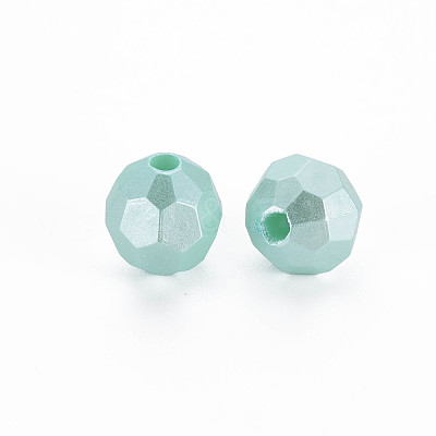 Opaque Acrylic Beads MACR-S373-69-A01-1
