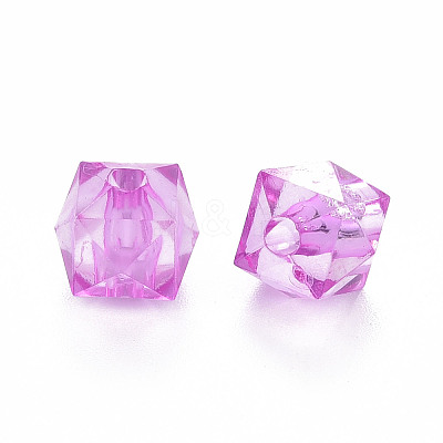 Transparent Acrylic Beads X-TACR-Q259-12mm-V-1