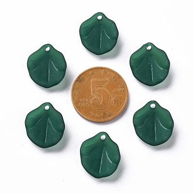 Transparent Frosted Acrylic Pendants MACR-S371-02A-735-1