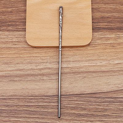 Alloy Hair Stick Findings PW-WG70408-05-1