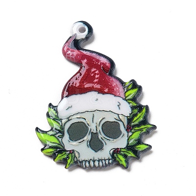 Printed  Acrylic Pendants MACR-F072-02B-1