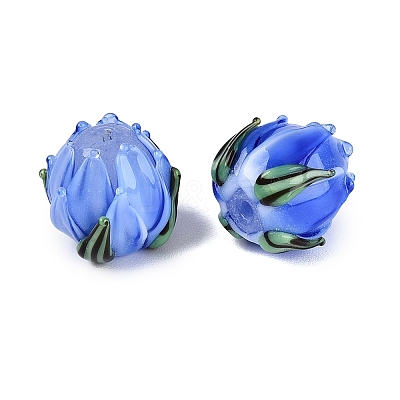 Handmade Lampwork Beads LAMP-Q039-18B-1