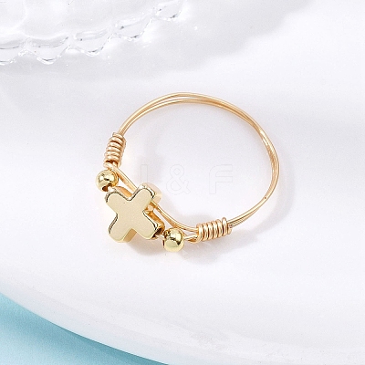 Brass Finger Rings RJEW-JR00955-1