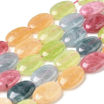 Natural Dyed Malaysia Jade Beads Strands G-B137-A01-01I-1