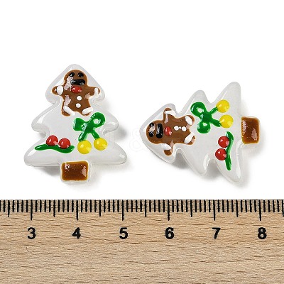 Christmas Theme Handmade Lampwork Beads LAMP-I027-07D-1