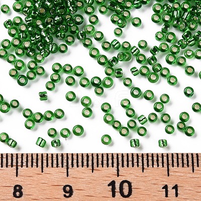 11/0 Grade A Transparent Glass Seed Beads X-SEED-Q007-F52-1