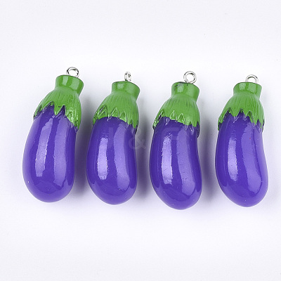Resin Pendants X-RESI-T028-41-1