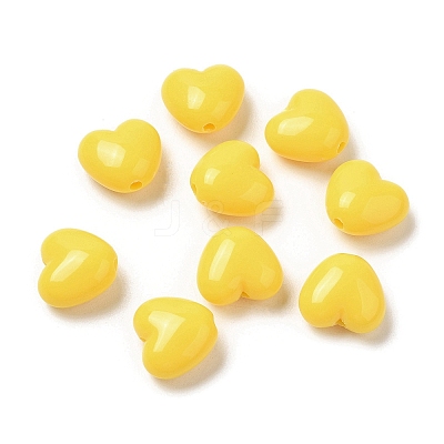Opaque Acrylic Beads OACR-C016-32H-1