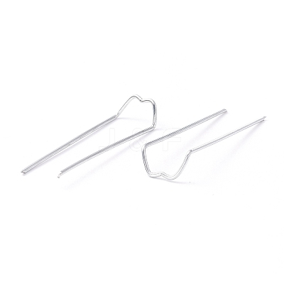 200Pcs 2 Style Galvanized Iron M-Shape pins TOOL-GA0001-54-1