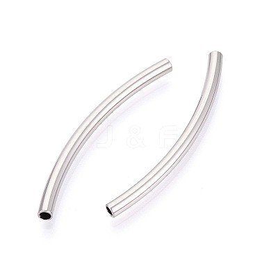 304 Stainless Steel Tube Beads STAS-T065-19P-1