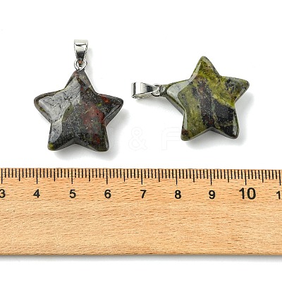 Natural Dragon Blood Pendants GG-K002-10H-1