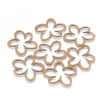 Tibetan Style Alloy Linking Rings MLF9061Y-NF-1