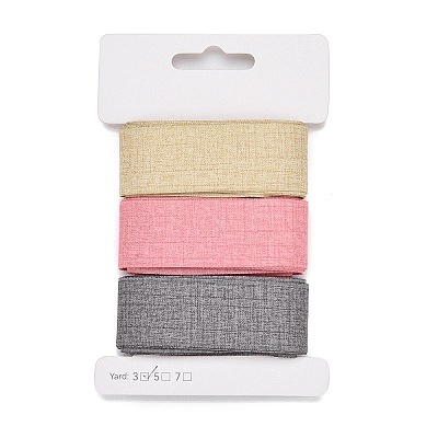 9 Yards 3 Styles Polyester Ribbon SRIB-A014-K05-1