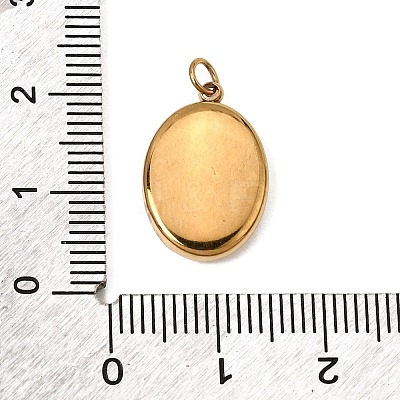 Printed 304 Stainless Steel Pendants SA-CBACFAA-05G-1