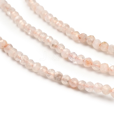 Heated Natural Citrine Beads Strands G-RM2025-05A-2mm-1