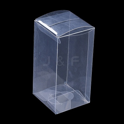 Rectangle Transparent Plastic PVC Box Gift Packaging CON-F013-01F-1