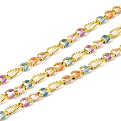 Brass Figaro Chains CHC-F020-13G-06-1