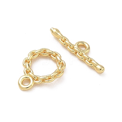 Brass Toggle Clasp KK-D289-53B-G-1