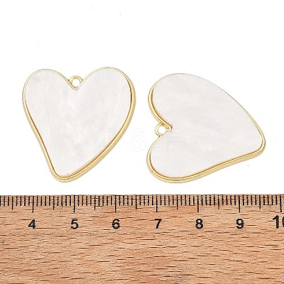 Valentine's Day Alloy with Acrylic Pendants AC-E003-11B-G01-1