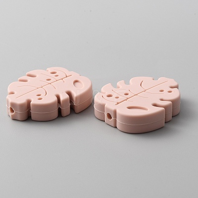 Food Grade Eco-Friendly Silicone Beads LS-SIL-WH0008-28B-1