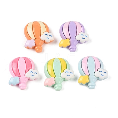 Opaque Resin Decoden Cabochons RESI-S394-02-1