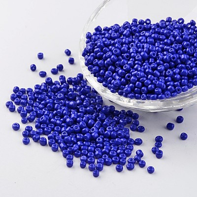 (Repacking Service Available) Baking Paint Glass Seed Beads SEED-C024-C-K6-1