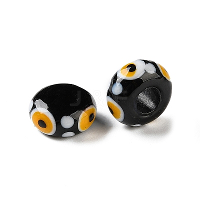 Handmade Lampwork European Beads LA-CBA0C61-01B-1