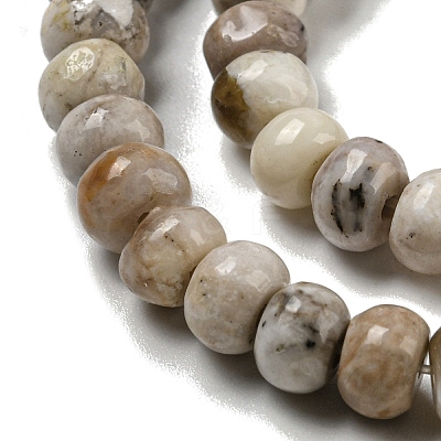 Natural Bamboo Leaf Agate Beads Strands G-H305-A02-01-1