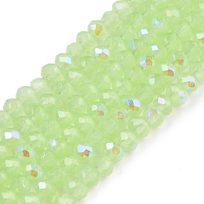 Electroplate Glass Beads Strands EGLA-A044-J2mm-L08-1