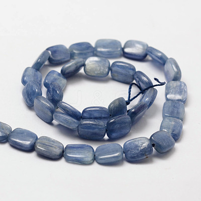 Rectangle Natural Kyanite/Cyanite/Disthene Bead Strands G-O140-01E-1