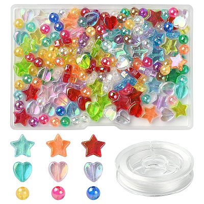 DIY Stretch Bracelet Making Kit DIY-YW0007-47D-1