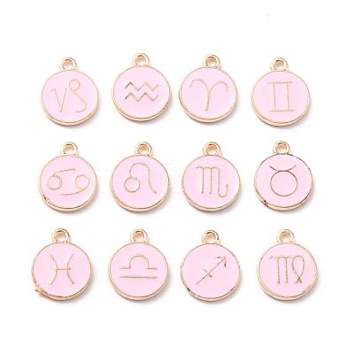 Alloy Enamel Pendants ENAM-S124-01B-09-1