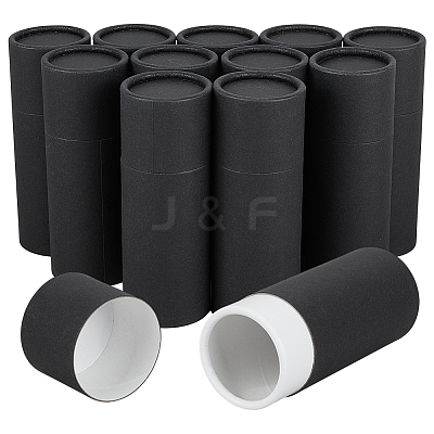 Column Cardboard Paper Essential Oil Bottle Storage Boxes with Caps CON-WH0115-08-1