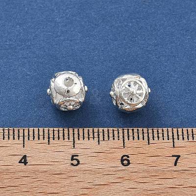 Alloy Hollow Beads PALLOY-P238-17S-RS-1