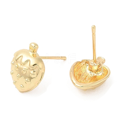 Strawberry Alloy Stud Earrings for Women PALLOY-Q447-02LG-1