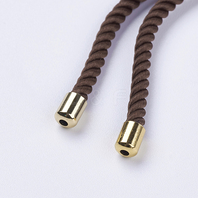 Nylon Twisted Cord Bracelet Making MAK-F018-14G-RS-1