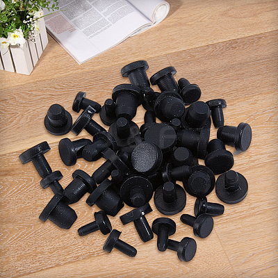 50Pcs 5 Styles Silicone Bottle Seal Plug FIND-GF0008-88-1