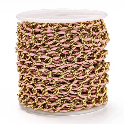 Brass Curb Chains CHC-L039-46L-G-1