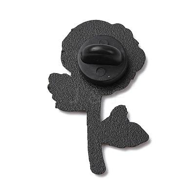 Poppy Flower Enamel Pins JEWB-A038-10A-EB-1