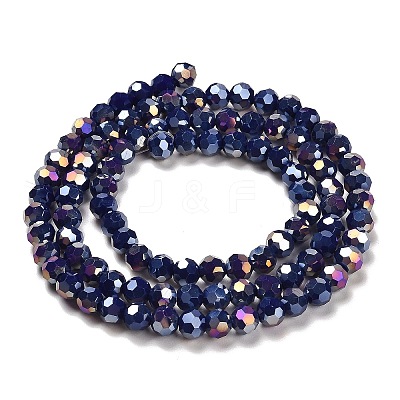 Opaque Glass Beads Stands EGLA-A035-P6mm-B09-1