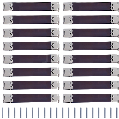 2 Bags Iron Metal Internal Flex Frame Kiss Clasp PURS-CL0001-39A-1
