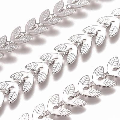Tarnish Resistant 304 Stainless Steel Cobs Chains STAS-I137-03P-1