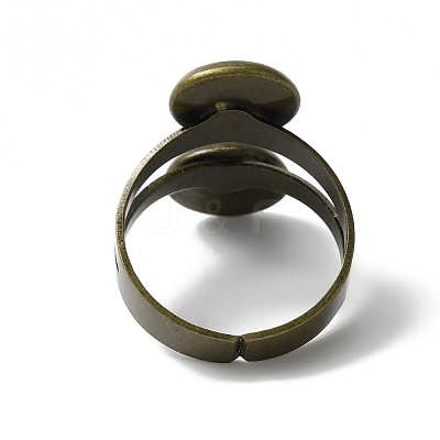 Brass Open Cuff Ring Components KK-WH0062-31A-AB-1
