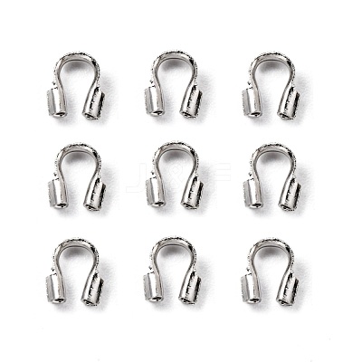 Eco-Friendly Rack Plating Brass Wire Guardians X-KK-I606-30P-NR-1