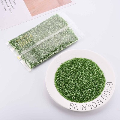 Glass Bugle Beads SEED-S032-08A-49A-1