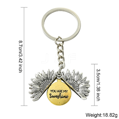 Flower Alloy Pendant KEYC-YW00061-01-1