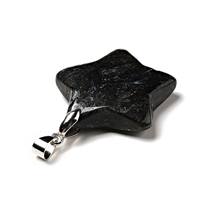 Natural Mixed Gemstone Pendants G-I319-04P-B-1