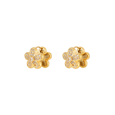 304 Stainless Steel Hoop Earrings LR0799-4-1