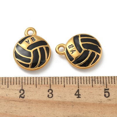 Ion Plating(IP) 304 Stainless Steel Pendants STAS-R008-09G-04-1